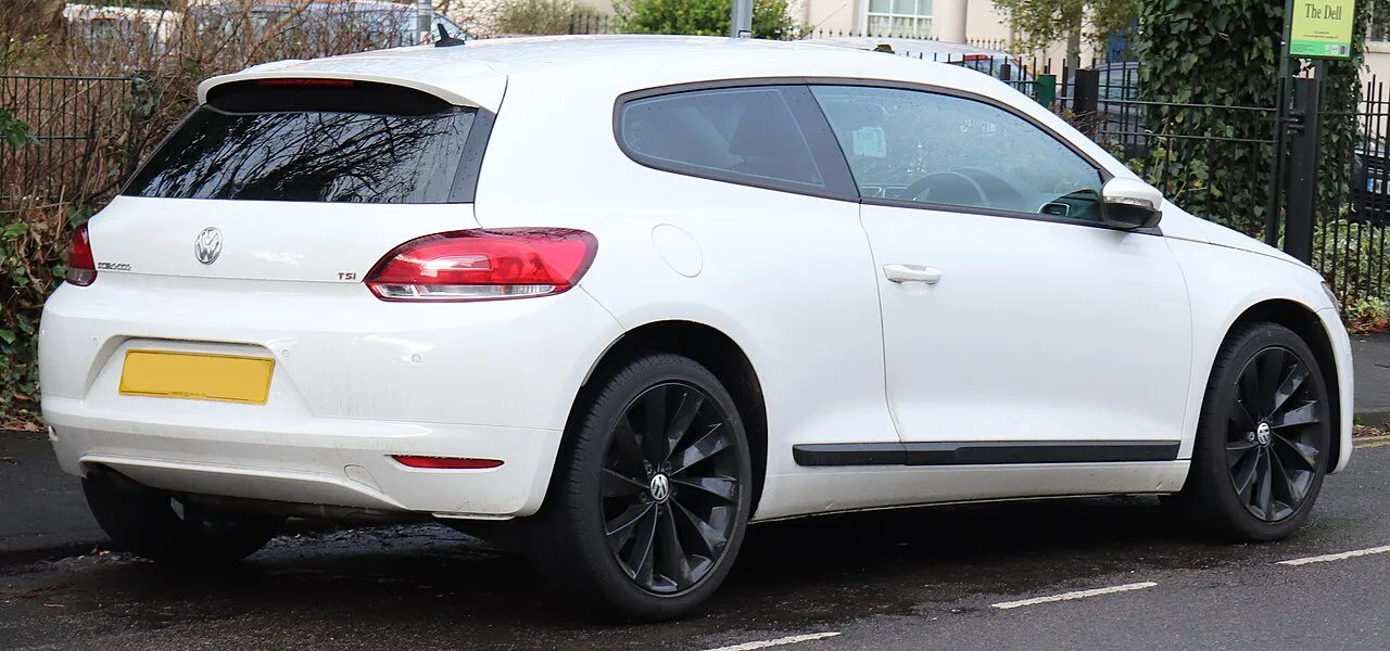 Volkswagen Scirocco, rear