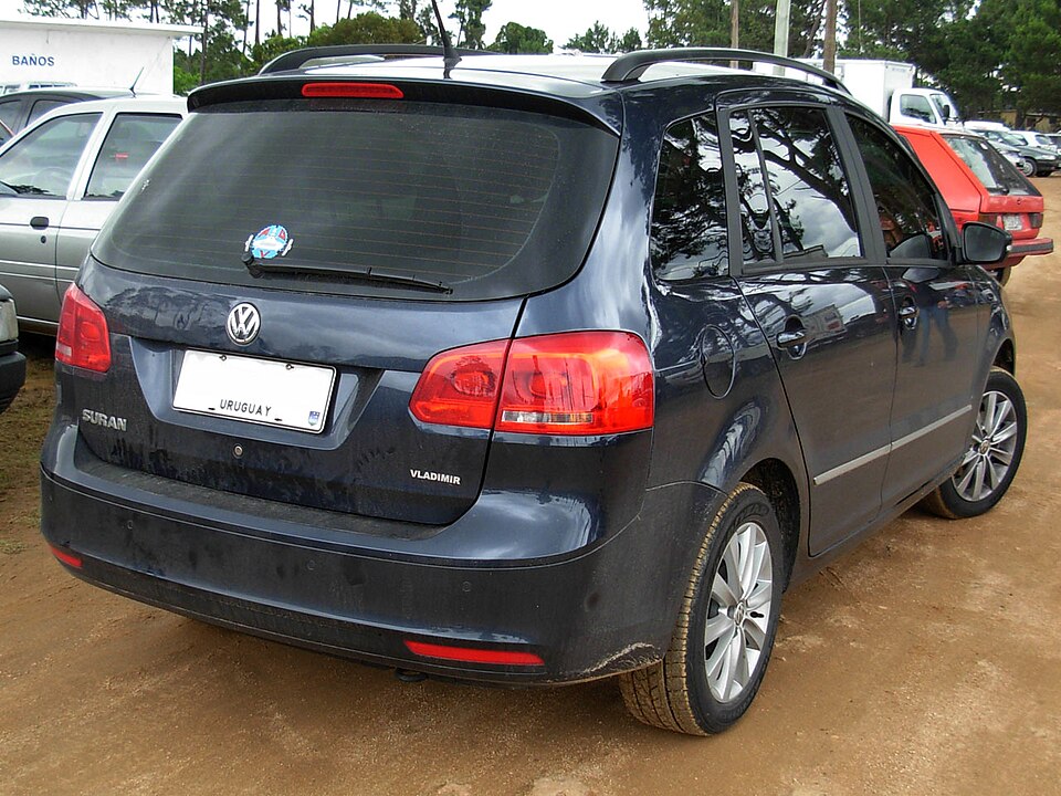 Volkswagen Suran / SpaceFox / SportVan, rear
