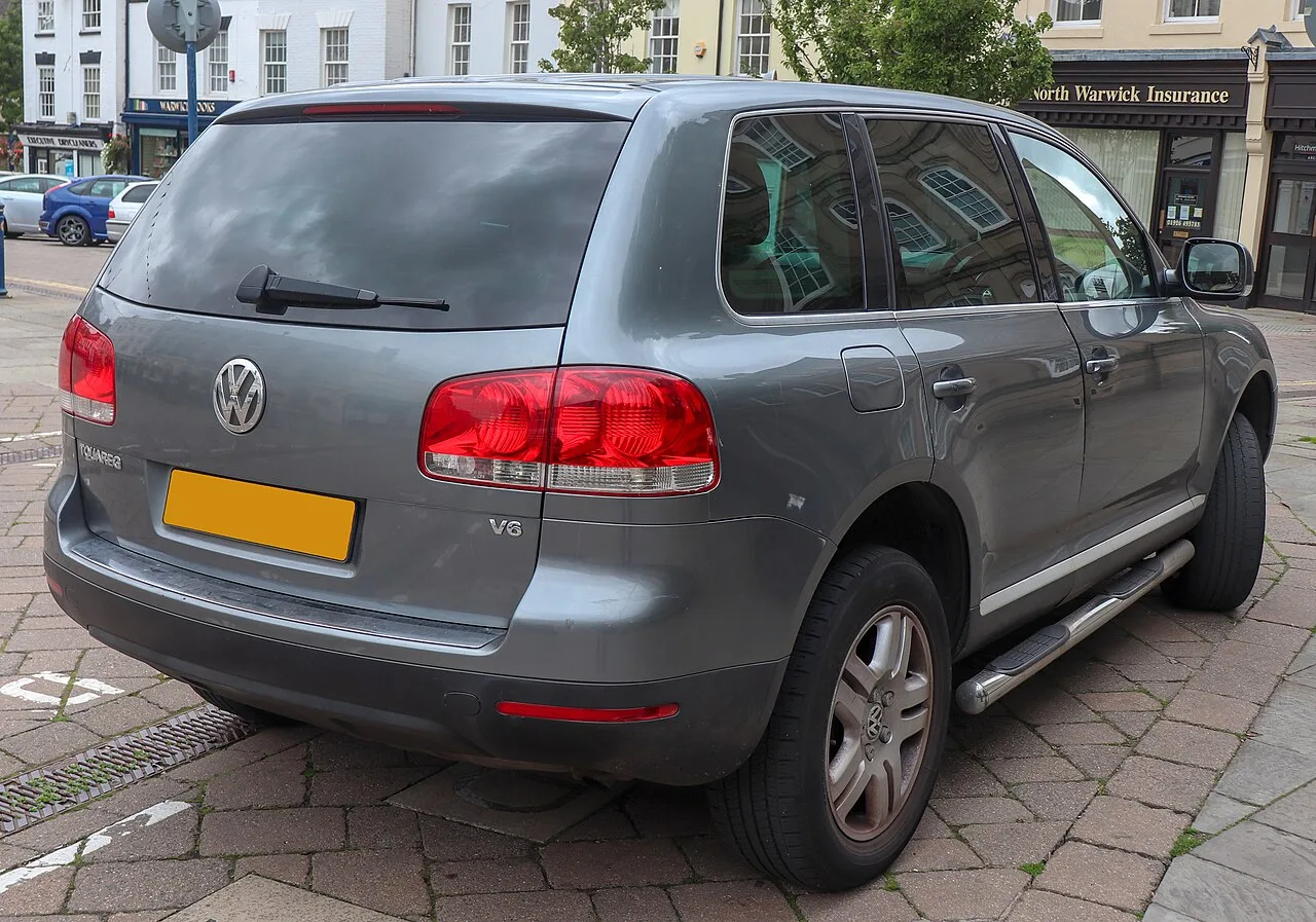 Volkswagen Touareg, rear