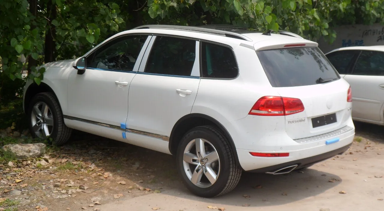 Volkswagen Touareg, rear
