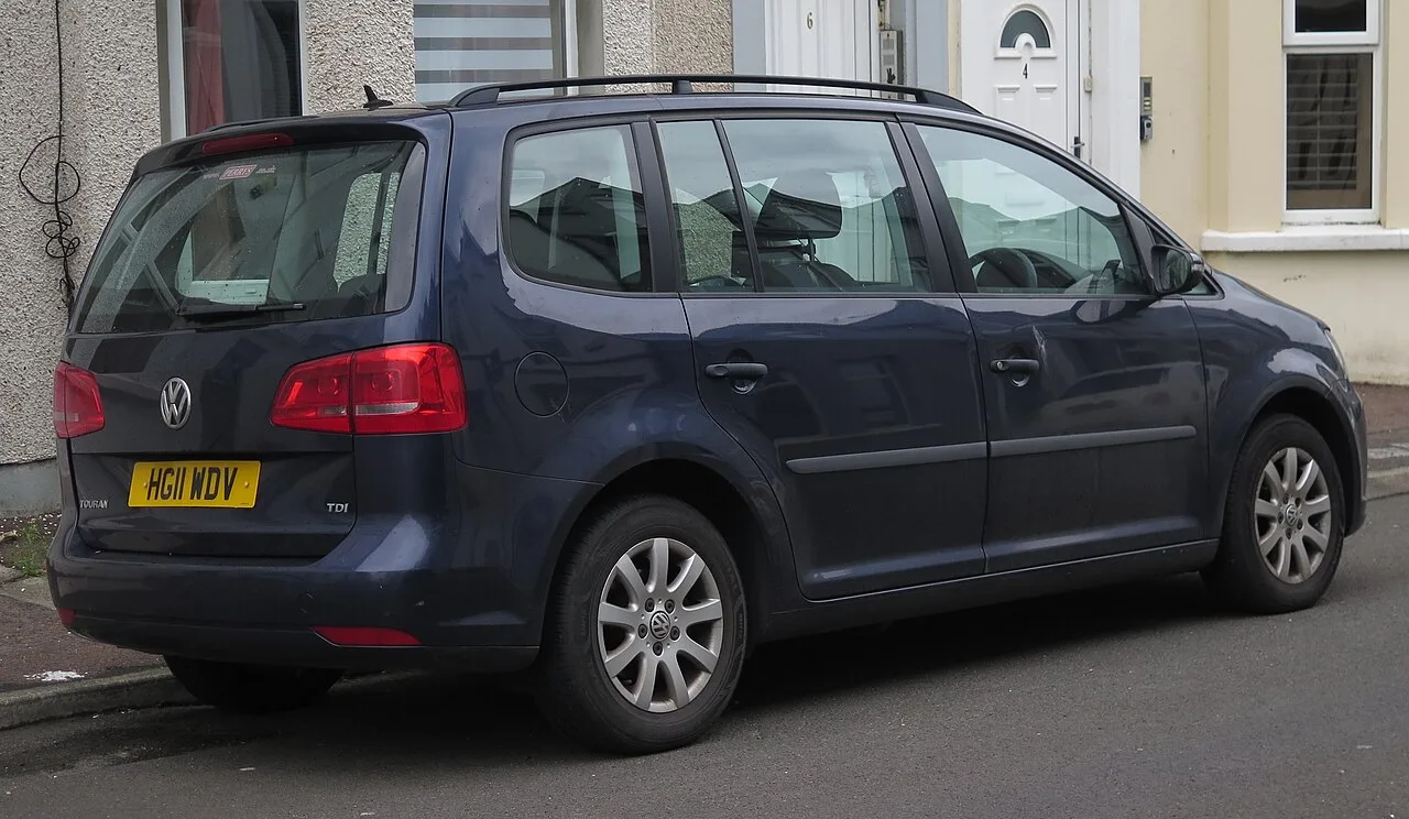 Volkswagen Touran, rear