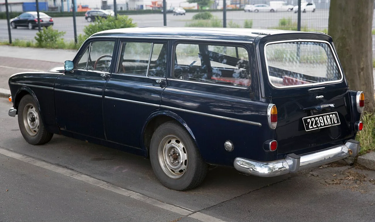 Volvo Amazon, rear