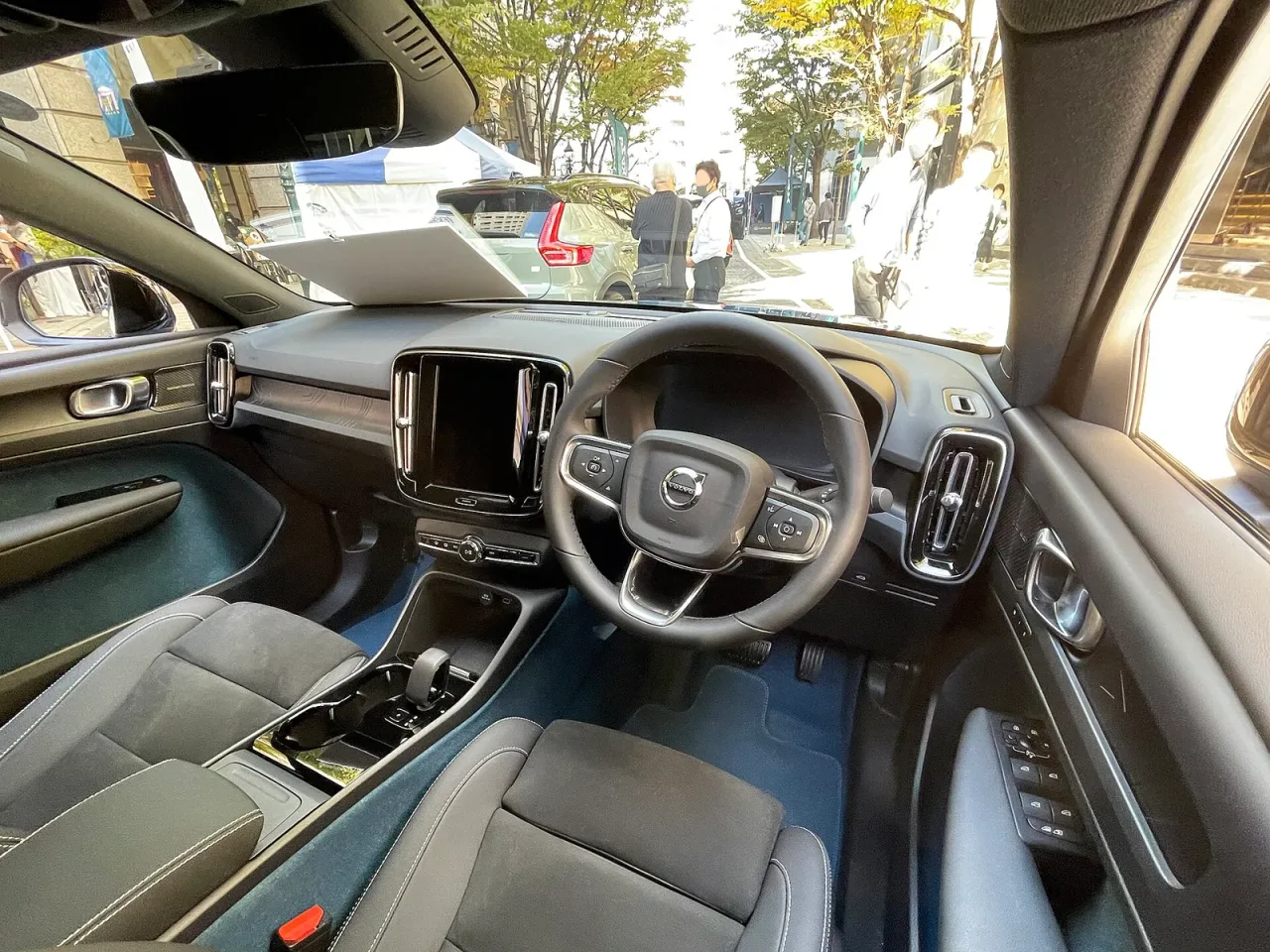 Volvo C40, interior