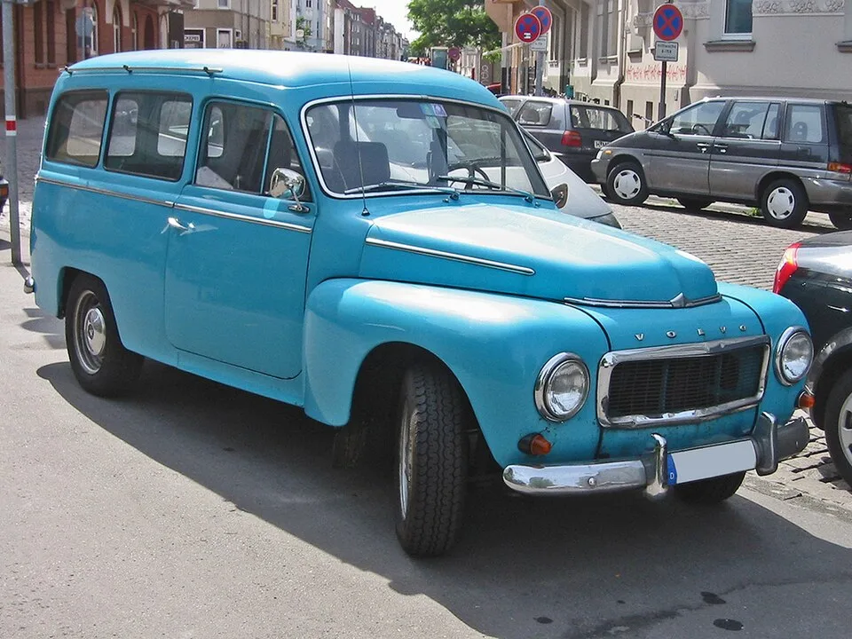 Volvo Duett, rear