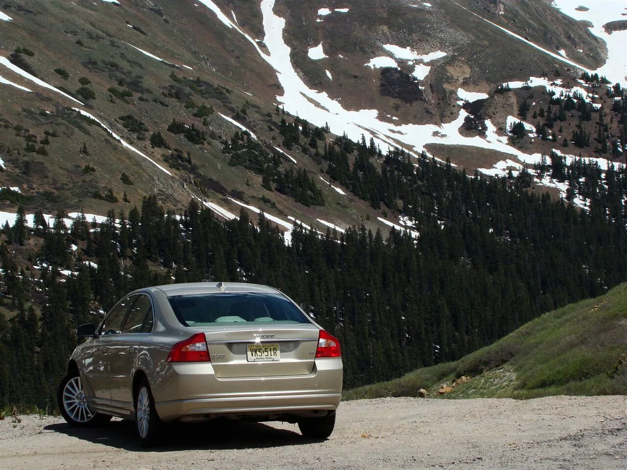 Volvo S80, rear