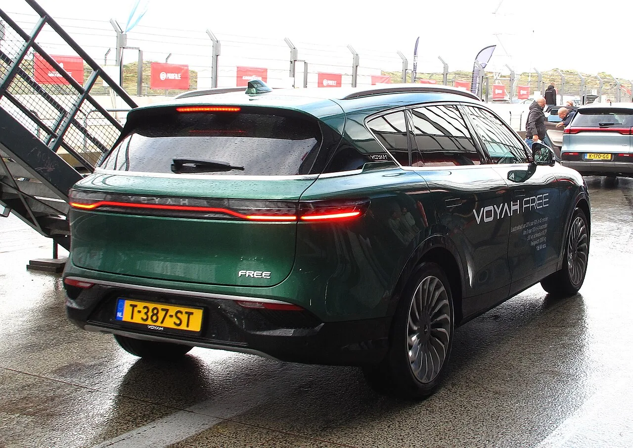 Voyah Free first generation, rear