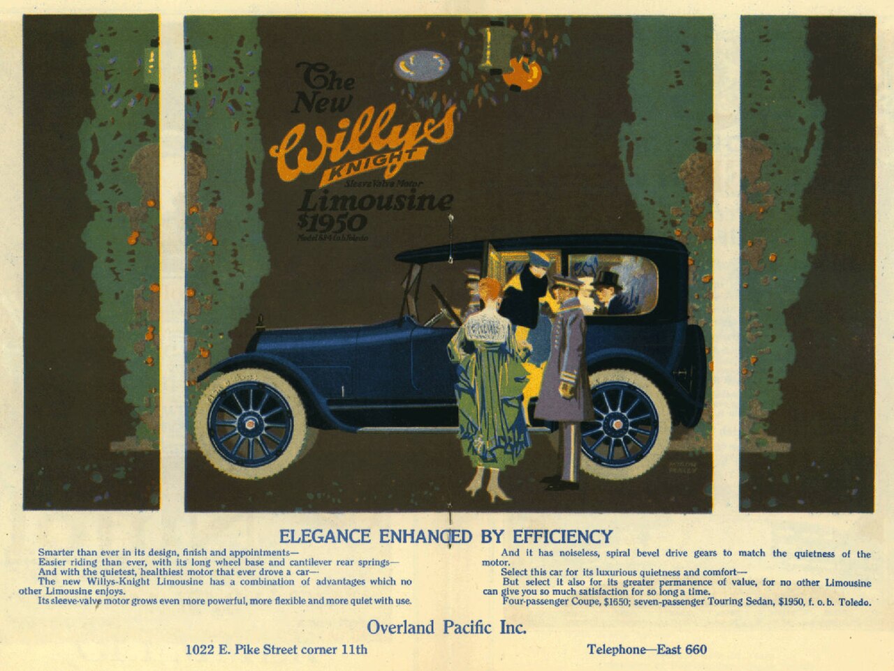 Willys Willys-Knight, rear
