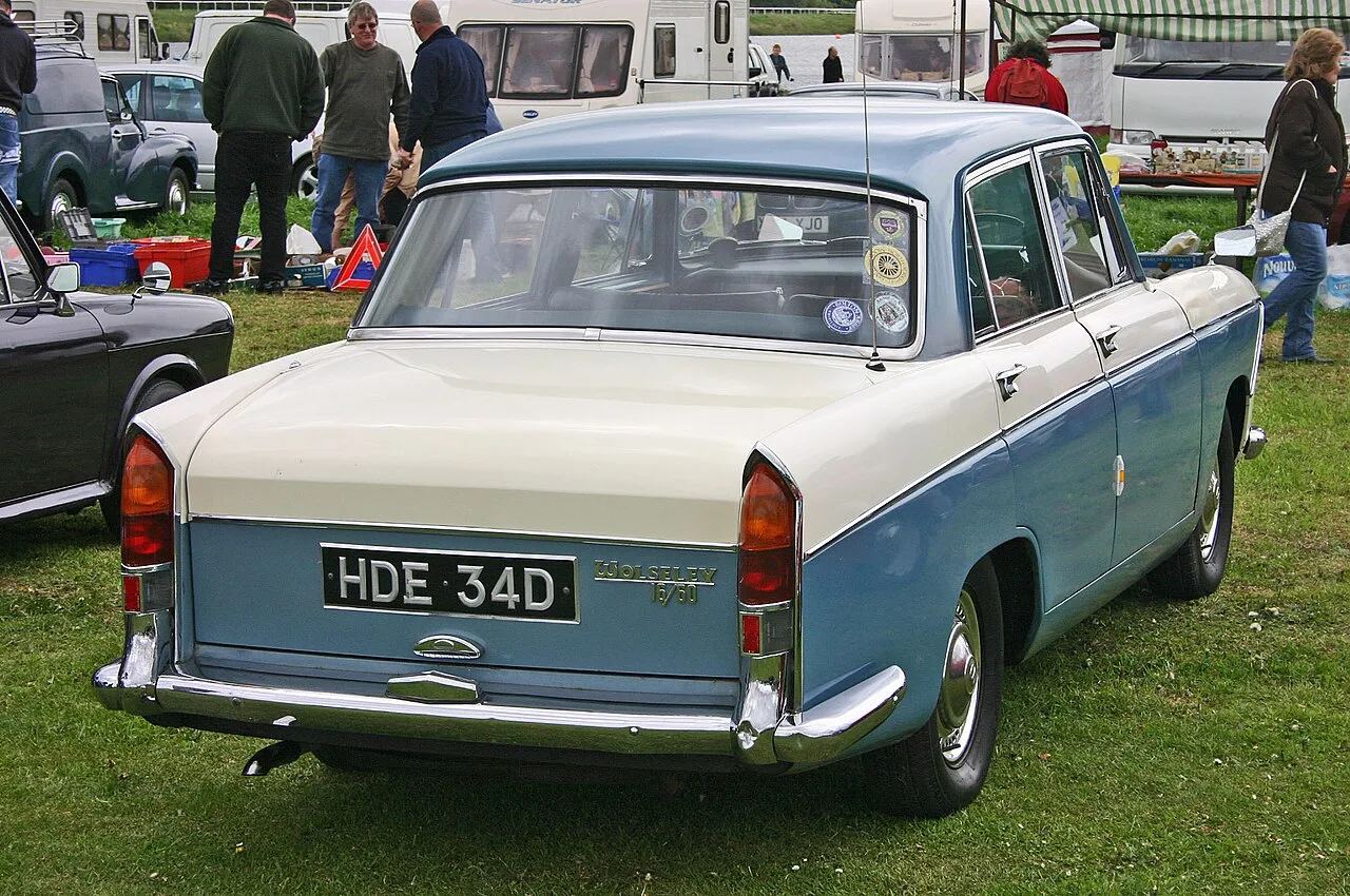 Wolseley 16/60, rear