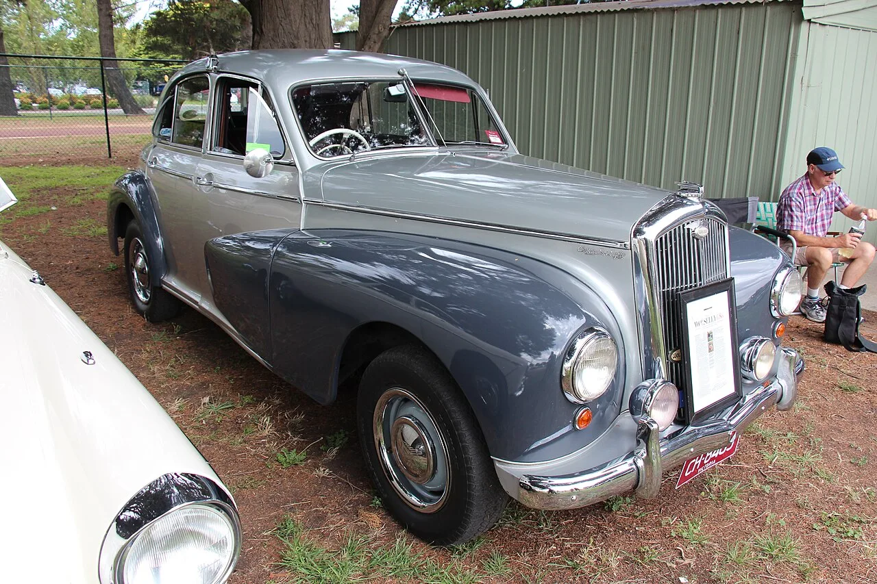Wolseley 6/80, rear