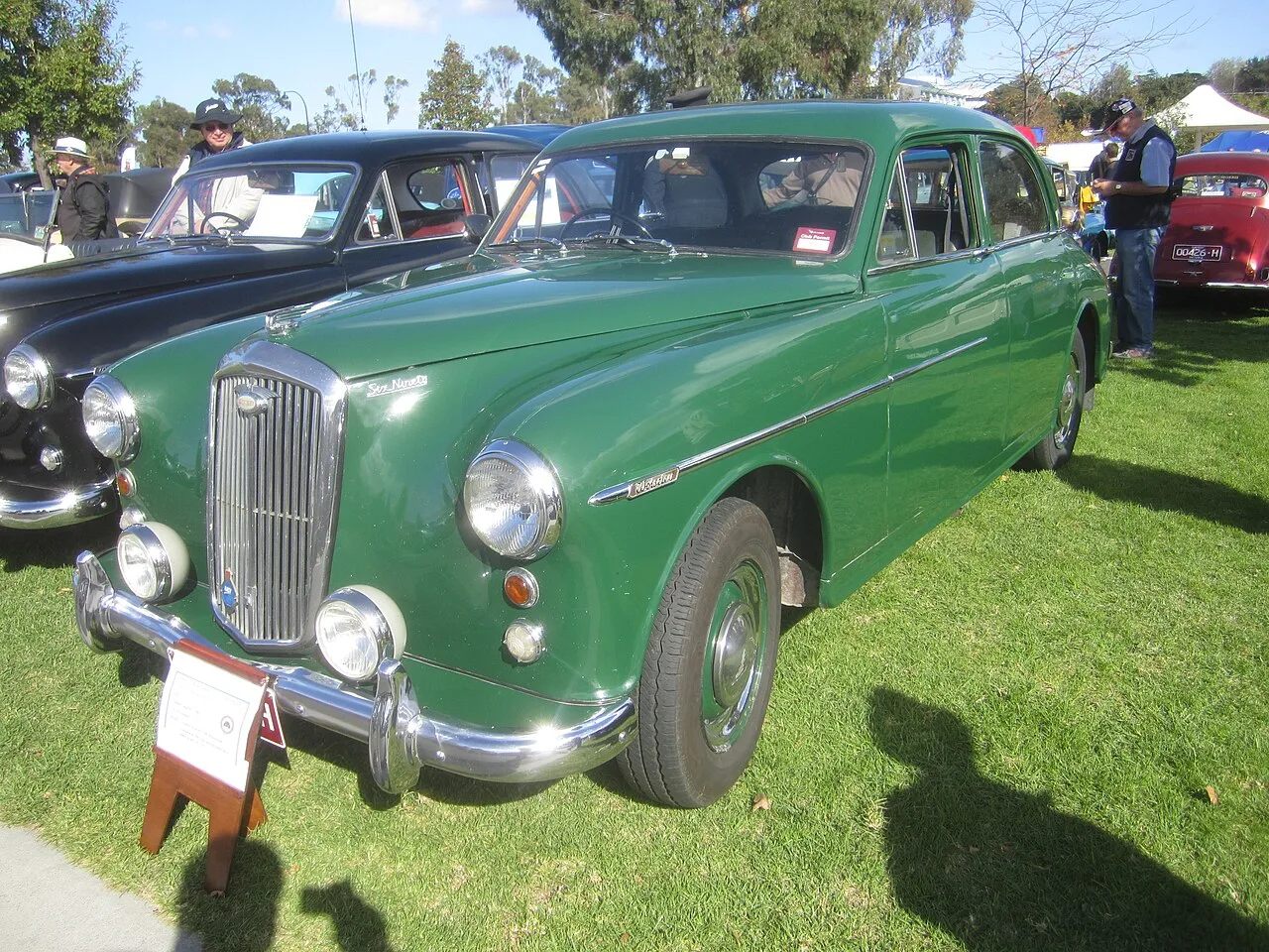 Wolseley 6/90, rear