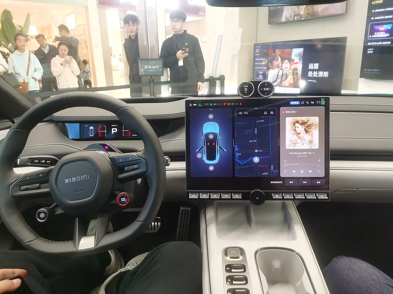 Xiaomi SU7, interior