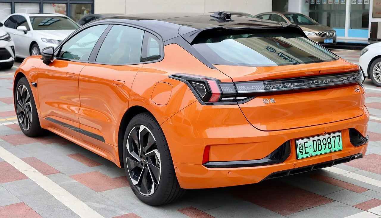 Zeekr 001, rear