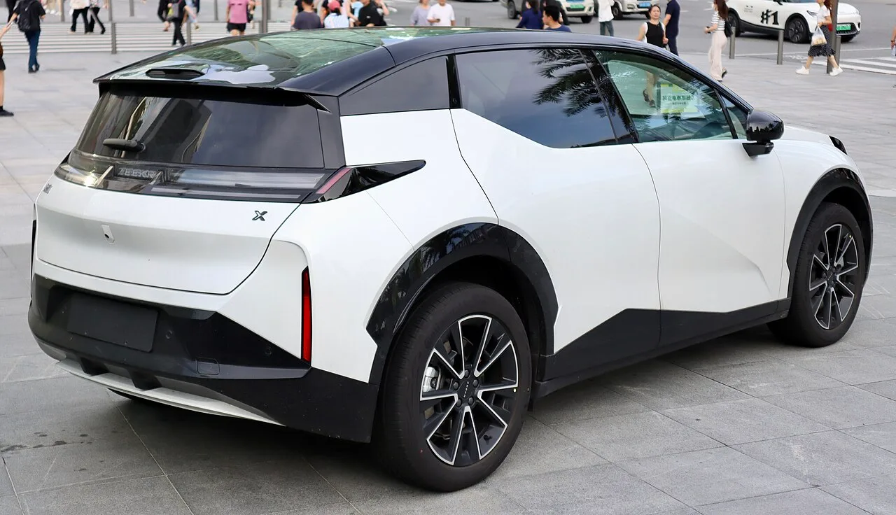 Zeekr X, rear
